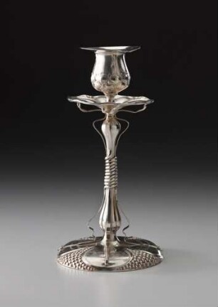Einarmiger Jugendstil-Leuchter von Wilhelm Binder