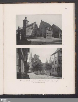Hildesheim. Straßenbild am Brühl