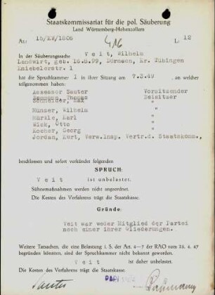 Veit, Wilhelm