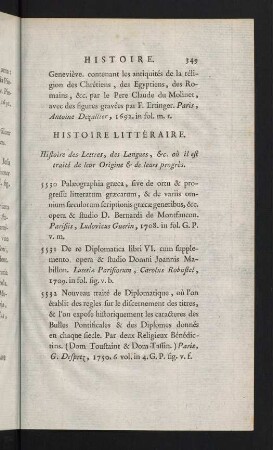 349-388, Histoire Littéraire - Vies des Hommes Illustres