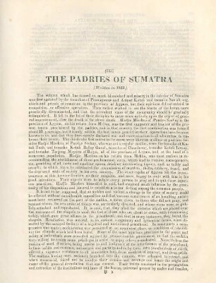 The padries of Sumatra
