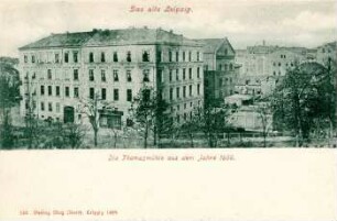 Die Thomasmühle aus dem Jahre 1866 [Das alte Leipzig]