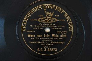 Wenn man beim Wein sitzt : aus "Das Glöckchen des Eremiten" / [Louis A. Maillart]