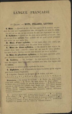 Langue française