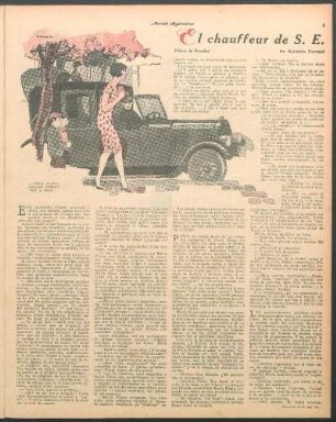 El chauffeur de S. E.