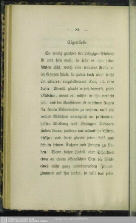 Eigenliebe