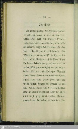 Eigenliebe