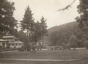 Bad Elster. In den Kuranlagen