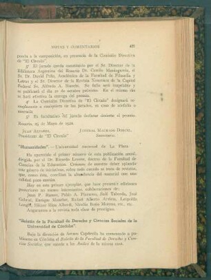 "Boletín de la Facultad de Derecho y Ciencias Sociales de la Universidad de Córdoba"