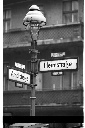 Kleinbildnegativ: Heimstraße, 1977
