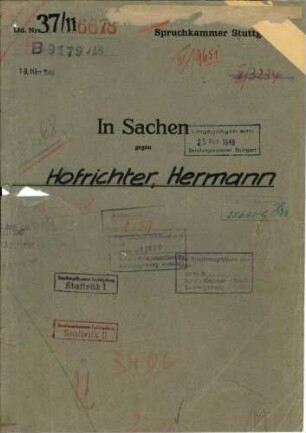 Hofrichter, Hermann Conrad Hugo