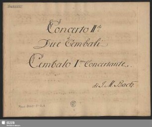 Cembalo I. concertante