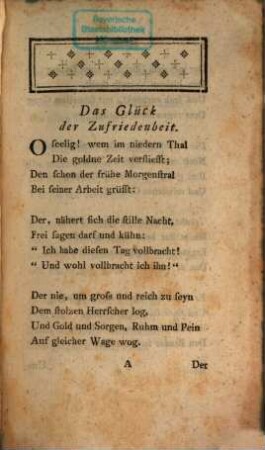 Sammlung verschiedener Gedichte