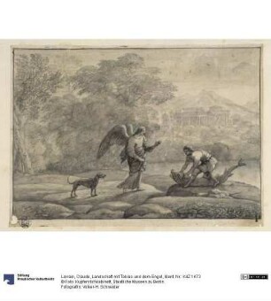 Landschaft mit Tobias und dem Engel