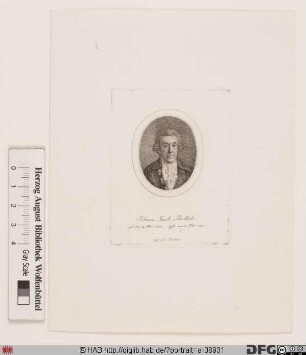 Bildnis Johann Jacob Hartlieb (II)