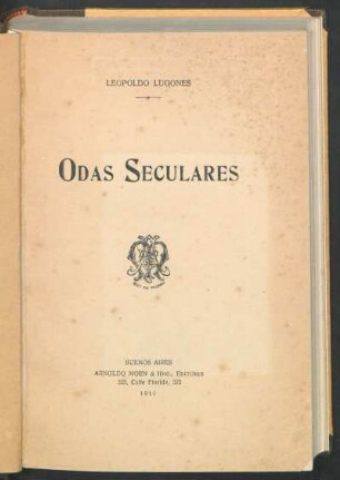 Odas seculares