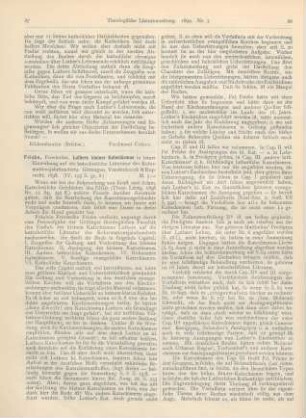 87-90 [Rezension] Fricke, Friederike, Luthers kleiner Katechismus in seiner Einwirkung auf die katechetische Literatur des Reformjahrhunderts