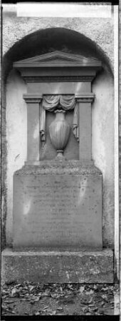 Hüfingen Leonhardskapelle Grabstein Maria Anna von Württemberg