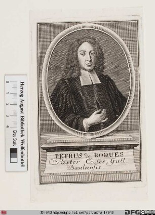 Bildnis Pierre Roques