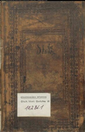 Neues Hypothekenbuch der Stadt Iserlohn, angelegt 1767 Bd. 1 Stadt