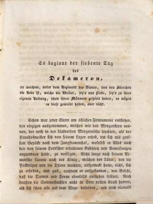 Boccaccio's Dekameron, 3