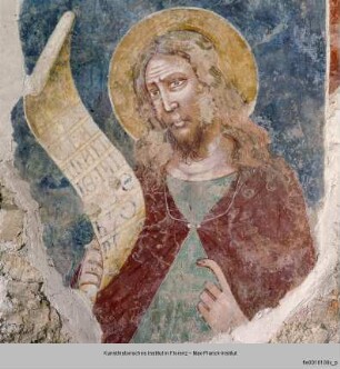 Der Heilige Johannes der Täufer, Fragment einer Deesis