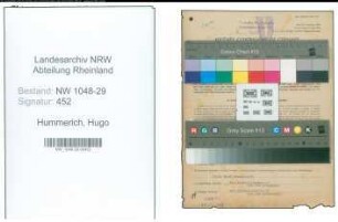 Entnazifizierung Hugo Hummerich , geb. 12.05.1885 (Beamter)