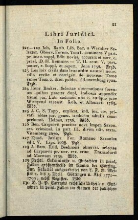 11-63, Libri Juridici.