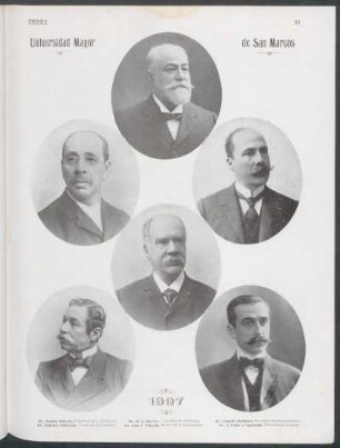 [Fotografía de] Universidad Mayor de San Marcos 1907