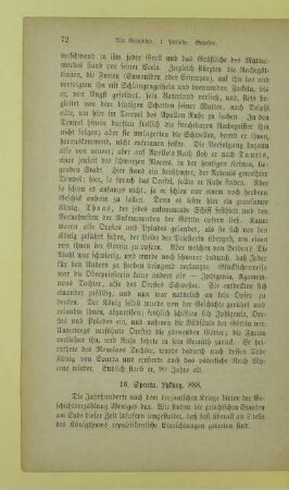 16. Sparta. Lykurg. 888