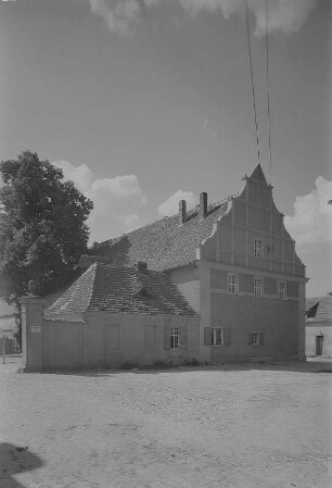 Reckahn. Altes Gutshaus (1586/1600), Straßenansicht