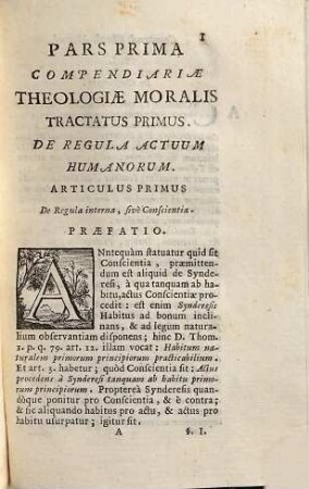 Compendiaria theologia moralis, exhibita præparantibus se ad audiendas confessiones : in tres partes distributa