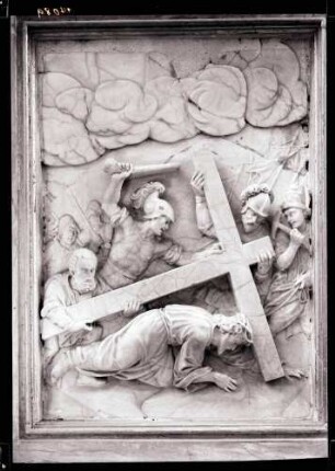 Klosterkirche; Passionsaltar, rechtes oberes Relief