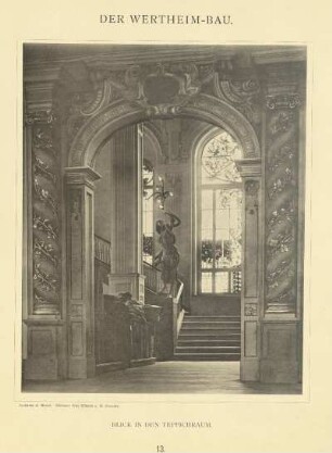 Tafel: 12. Pfeiler des Vorraumes. Bildhauer G. Riegelmann