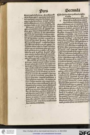 De spiritualium passionum origine, capitulum xxx.