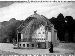 Beichel, Friedrich. Konzertmuschel im Stadtgarten