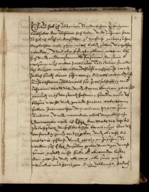 [Erklärung, was eigentlich die materia lapidis philosophici sei], Fragment