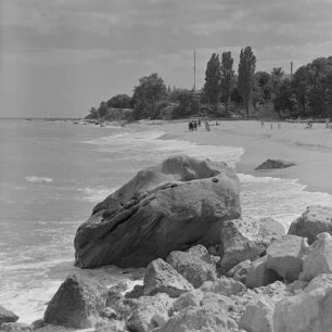 Strand am Schwarzen Meer