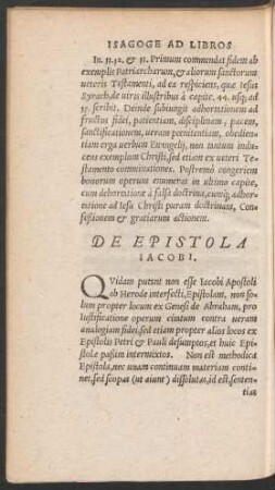 De Epistola Iacobi.