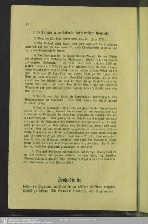Frohndienste