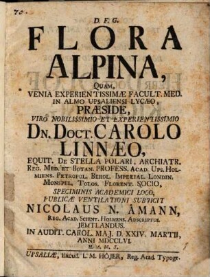 Flora Alpina
