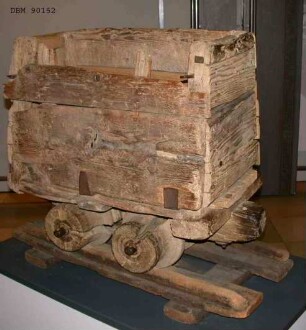 Förderwagen mit Spurkranzrädern
