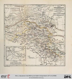 Karte des westlichen Hochasien [Tafel 4-6]