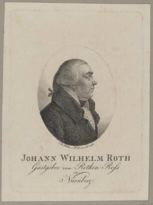 Bildnis des Johann Wilhelm Roth