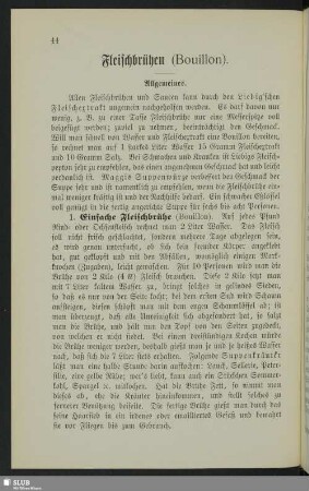 Fleischbrühen (Bouillon)