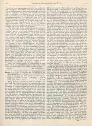 521-523 [Rezension] Köhler, Walther, Idee und Persönlichkeit in der Kirchengeschichte