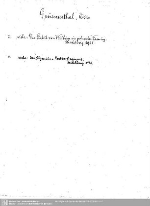 Gruenenthal, Otto