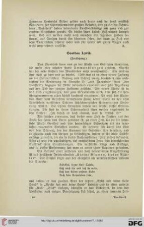 Goethes Lyrik, [2]