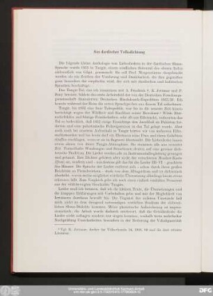 Aus dardischer Volksdichtung