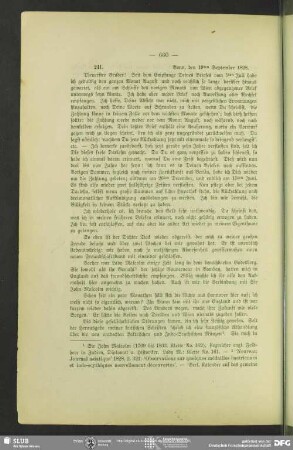 August Wilhelm von Schlegel an Friedrich von Schlegel, Bonn, 19.09.1828